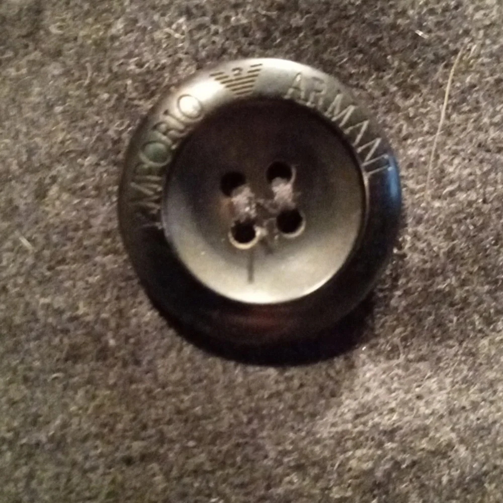 Men's Armani pea coat - Picture 3 of 4